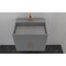 Castello Usa Amazon 24-inch Gray Vanity Set with Gray Top and Gold Handles CB-MC-24G-GLD-2056-GR - alternate 6